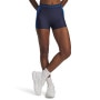 mini: Damskie spodenki treningowe Under Armour UA Heat Gear Rib Shorty - niebieskie (2)