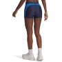 mini: Damskie spodenki treningowe Under Armour UA Heat Gear Rib Shorty - niebieskie (3)