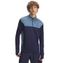  UNDER ARMOUR Męska bluza treningowa nierozpinana bez kaptura Under Armour UA Tech Utility 1/4 Zip  granatowa Granatowy