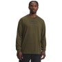  UNDER ARMOUR Męski longsleeve z nadrukiem Under Armour Project Rock LS  khaki Khaki