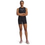  UNDER ARMOUR Damskie spodenki treningowe Under Armour Project Rock Middie Short  czarne Czarny