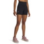mini: Damskie spodenki treningowe Under Armour Project Rock Middie Short - czarne (2)