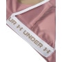 mini: Damski biustonosz treningowy Under Armour UA Crossback Mid Open Back - różowy (5)