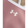 mini: Damski biustonosz treningowy Under Armour UA Crossback Mid Open Back - różowy (6)