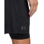 mini: Męskie spodenki treningowe Under Armour UA Tech Vent 2in1 Short - czarne (4)