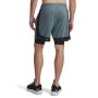 mini: Męskie spodenki treningowe Under Armour UA Tech Vent 2in1 Short - niebieskie (3)