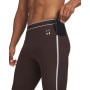 mini: Męskie legginsy do biegania Under Armour UA Halo Run CW Tight - brązowe (4)
