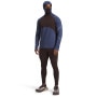 mini: Męskie legginsy do biegania Under Armour UA Halo Run CW Tight - brązowe (1)