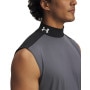 mini: Męski top tank treningowy Under Armour HeatGear Wordmark - szary (3)