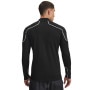 mini: Męski longsleeve treningowy Under Armour Cold Weather Grid LS Mock - czarny (2)