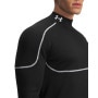 mini: Męski longsleeve treningowy Under Armour Cold Weather Grid LS Mock - czarny (3)