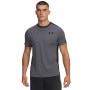  UNDER ARMOUR Męska koszulka treningowa Under Armour HeatGear Wordmark  szara Szary