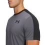 mini: Męska koszulka treningowa Under Armour HeatGear Wordmark - szara (3)