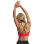 mini: Damski biustonosz treningowy Under Armour UA Halo Bonded Bra - czerwony  (9)