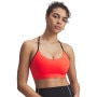mini: Damski biustonosz treningowy Under Armour UA Halo Bonded Bra - czerwony  (10)