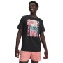 mini: Męski t-shirt z nadrukiem Under Armour UA M LOGO COLLAGE - czarny (1)