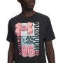 mini: Męski t-shirt z nadrukiem Under Armour UA M LOGO COLLAGE - czarny (3)
