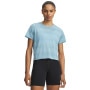  UNDER ARMOUR Damska koszulka do biegania Under Armour UA Velociti Shortsleeve  niebieska Niebieski