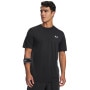  UNDER ARMOUR Męska koszulka treningowa Under Armour UA Tech Play Short Sleeve  czarna Czarny