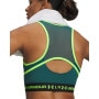 mini: Damski top treningowy Under Armour HeatGear Mesh Tank - zielony (3)