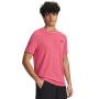  UNDER ARMOUR Męska koszulka treningowa Under Armour Vanish Seamless Novelty SS  różowa Różowy