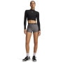 mini: Damskie spodenki treningowe Under Armour HeatGear Shorty - szare (1)