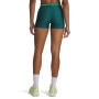 mini: Damskie spodenki treningowe Under Armour HeatGear Shorty - zielone (3)