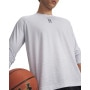 mini: Męski longsleeve do koszykówki Under Armour UA Hoops Performance LS - szary (3)
