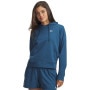  UNDER ARMOUR Damska bluza dresowa nierozpinana z kapturem Under Armour Sport Terry Hoodie  granatowa Granatowy