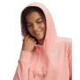 mini: Damska bluza dresowa nierozpinana z kapturem Under Armour Sport Terry Hoodie - różowa (3)
