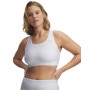 mini: Damski biustonosz treningowy Under Armour HeatGear Mid - biały (1)