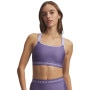 mini: Damski biustonosz treningowy Under Armour HeatGear High - fioletowy (1)