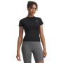  UNDER ARMOUR Damska koszulka treningowa Under Armour Motion Fitted SS EMEA  czarna Czarny