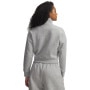 mini: Damska bluza nierozpinana bez kaptura Under Armour Rival Fleece Script HZ - szara (2)