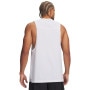 mini: Męski top treningowy Under Armour UA Hoops Training Tank - biała (2)
