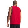 mini: Męski top do koszykówki Under Armour UA Hoops 695 Tank - czerwony (2)