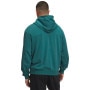 mini: Męska bluza nierozpinana z kapturem Under Armour UA Rival LW Graphic Hoodie - zielona (2)