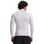 mini: Męski longsleeve treningowy Under Armour UA HG Elite Comp Mock LS - biały (2)