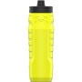 mini: Bidon Under Armour 32oz Sideline Squeeze Black/Pitch Grey 950 ml - żółty (4)