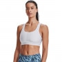 Biustonosz sportowy UNDER ARMOUR UA Crossback Mid Bra - biały