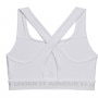 Biustonosz sportowy UNDER ARMOUR UA Crossback Mid Bra - biały