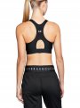 mini: Biustonosz treningowy UNDER ARMOUR Armour Mid Keyhole Bra - czarny (2)