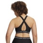 mini: Biustonosz treningowy Under Armour Crossback Mid Bra - czarny (2)
