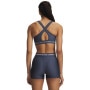 mini: Biustonosz treningowy Under Armour Crossback Mid Bra - denim (2)