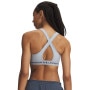 mini: Biustonosz treningowy Under Armour Crossback Mid Bra - niebieski (2)