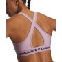 mini: Biustonosz treningowy Under Armour Crossback Mid Bra - różowy (3)
