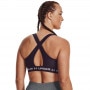 mini: Biustonosz treningowy Under Armour Mid Crossback Emboss Sports Bra - fioletowy (7)