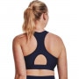 mini: Biustonosz treningowy Under Armour UA HeatGear Mid Padless - granatowy (4)