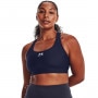 mini: Biustonosz treningowy Under Armour UA HeatGear Mid Padless - granatowy (5)