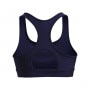 mini: Biustonosz treningowy Under Armour UA HeatGear Mid Padless - granatowy (10)